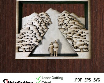 Take a Walk - Dateien für CNC, Laser-, Vinyl-Maschinen und Mehr