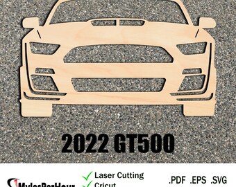 2022 GT500 - Files For CNC, Laser, Vinyl Machines, and More
