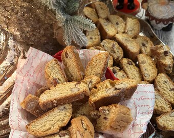 Italian Cantucci - Homemade Authentic Tuscan Almond Cookies
