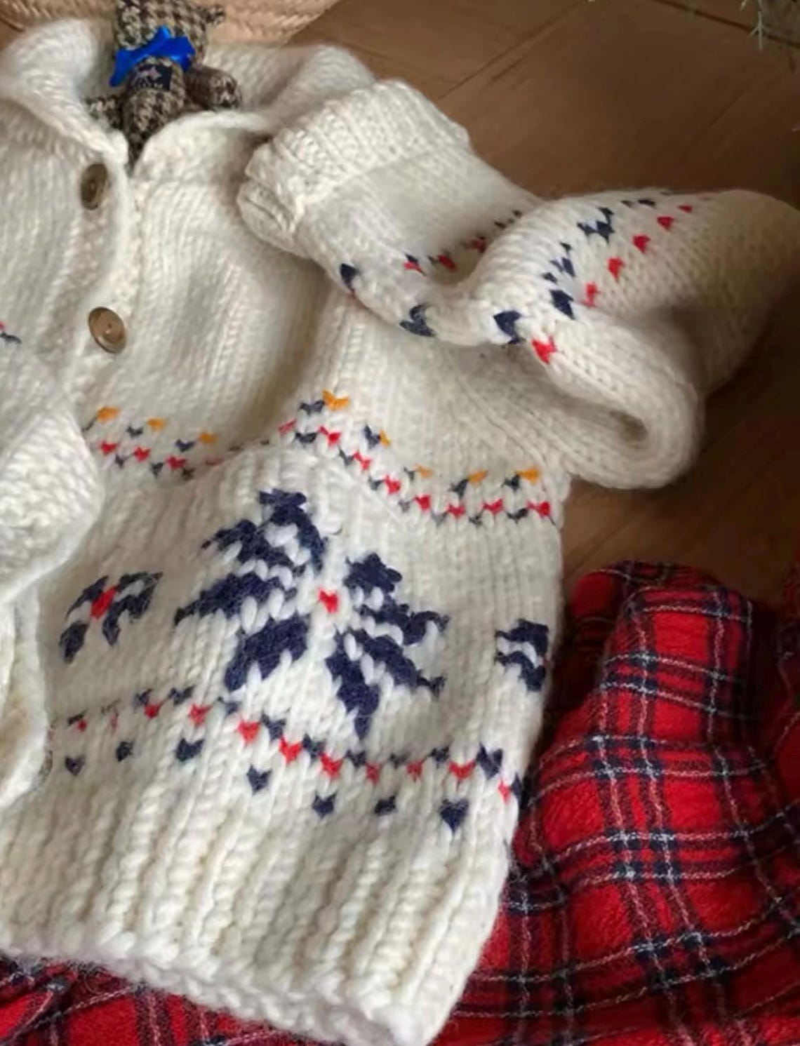 Women's Fashion Round Neck Japanese Sweater
