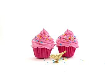 Door Knobs Fake Cupcakes Set Of 2 Handle Pulls Etsy
