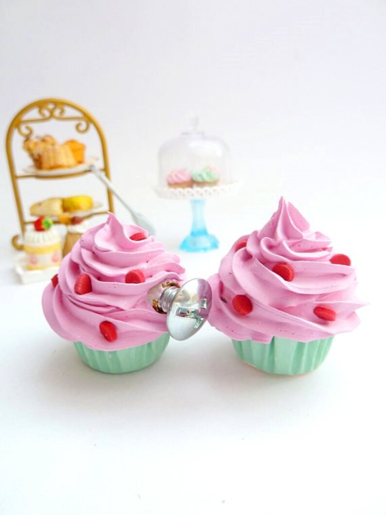 Cupcakes Knobs Baby Nursery Dresser Drawer Knobs Nursery Etsy