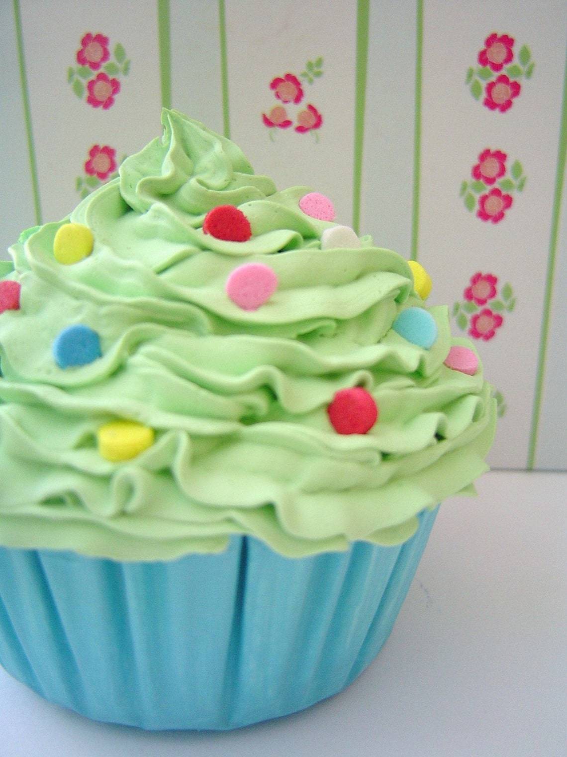 Realistic fake cupcake for photography session props Etsy