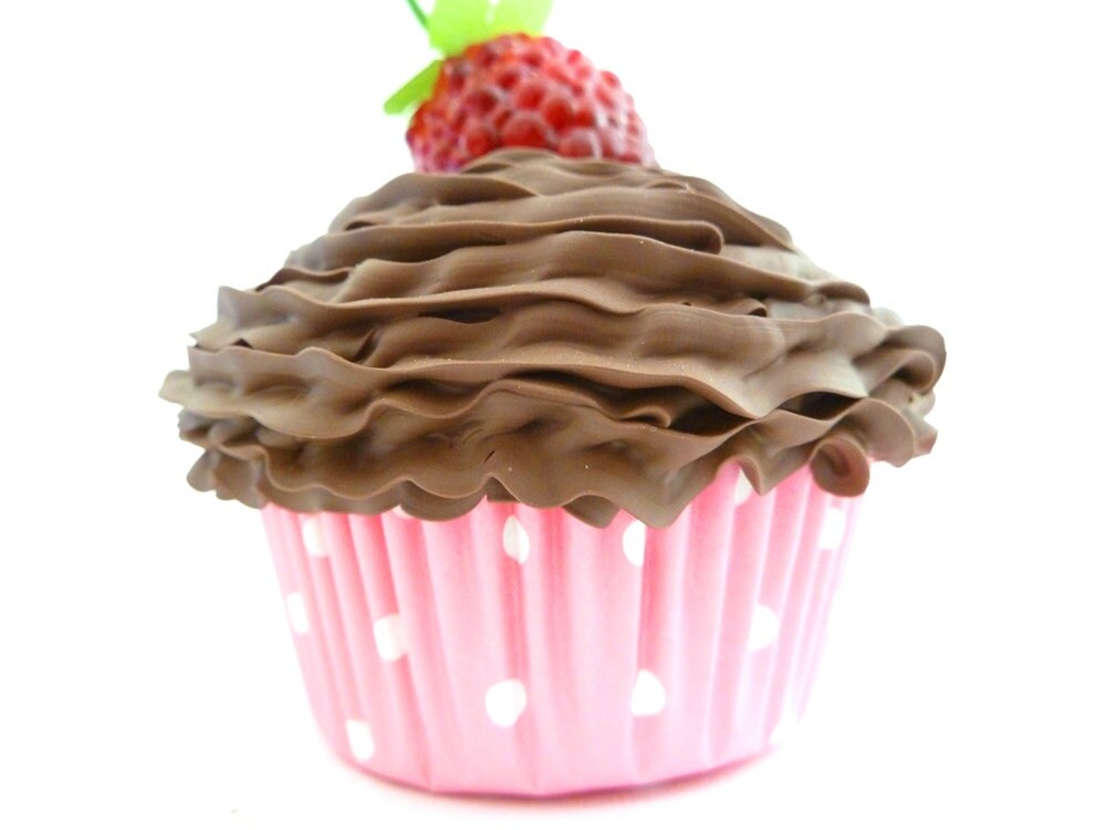 Fake Cupcake sweet like Chocolate photo props for Etsy