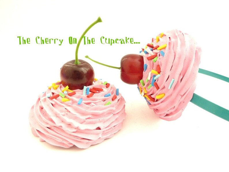 Cupcake Headband The Cherry On The Cupcake Etsy