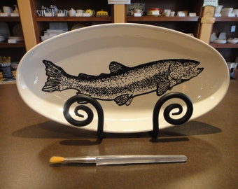 Oval Fish Platter