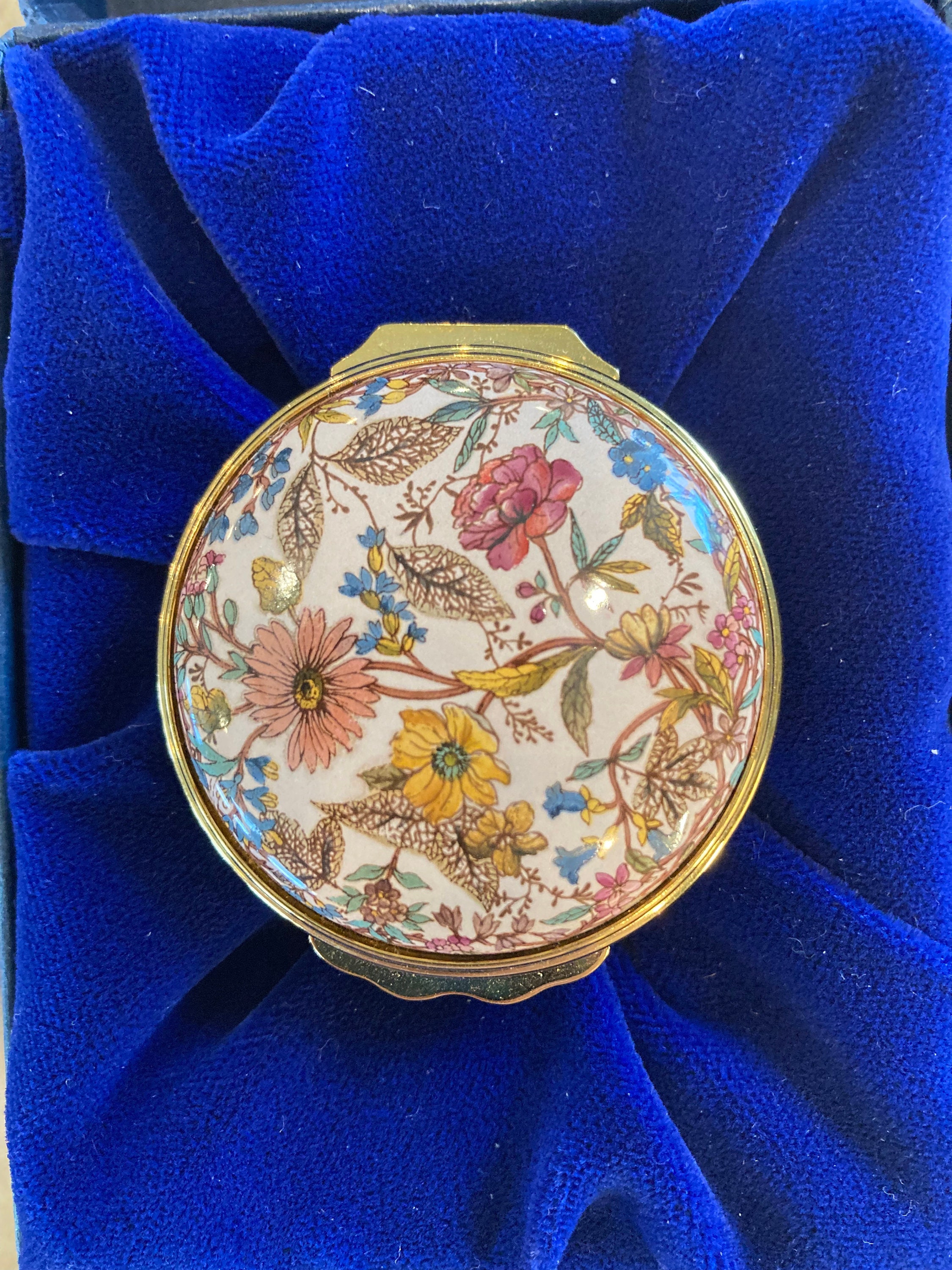 未使用 HALCYON DAYS ピーターラビット 花柄 ボックス ケース 未使用 HALCYON DAYS ピーターラビット 花柄 ボックス ケース