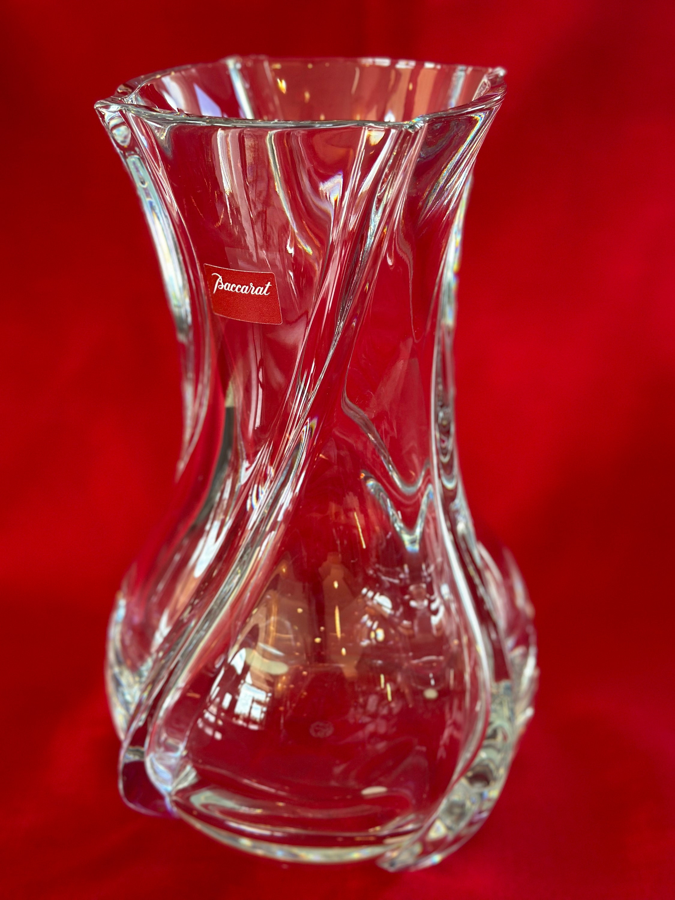Baccarat Vase - Etsy