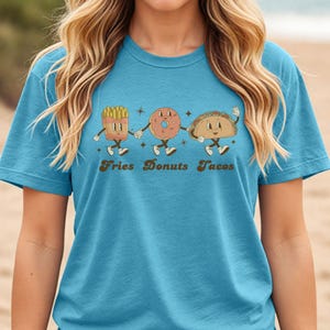FDT Anti-Trump Taco Shirt, Cute Retro Subtle Fuck Trump T-Shirt, Cartoon Liberal Democrat Feminist Activism Tshirt, Political Resistance Tee