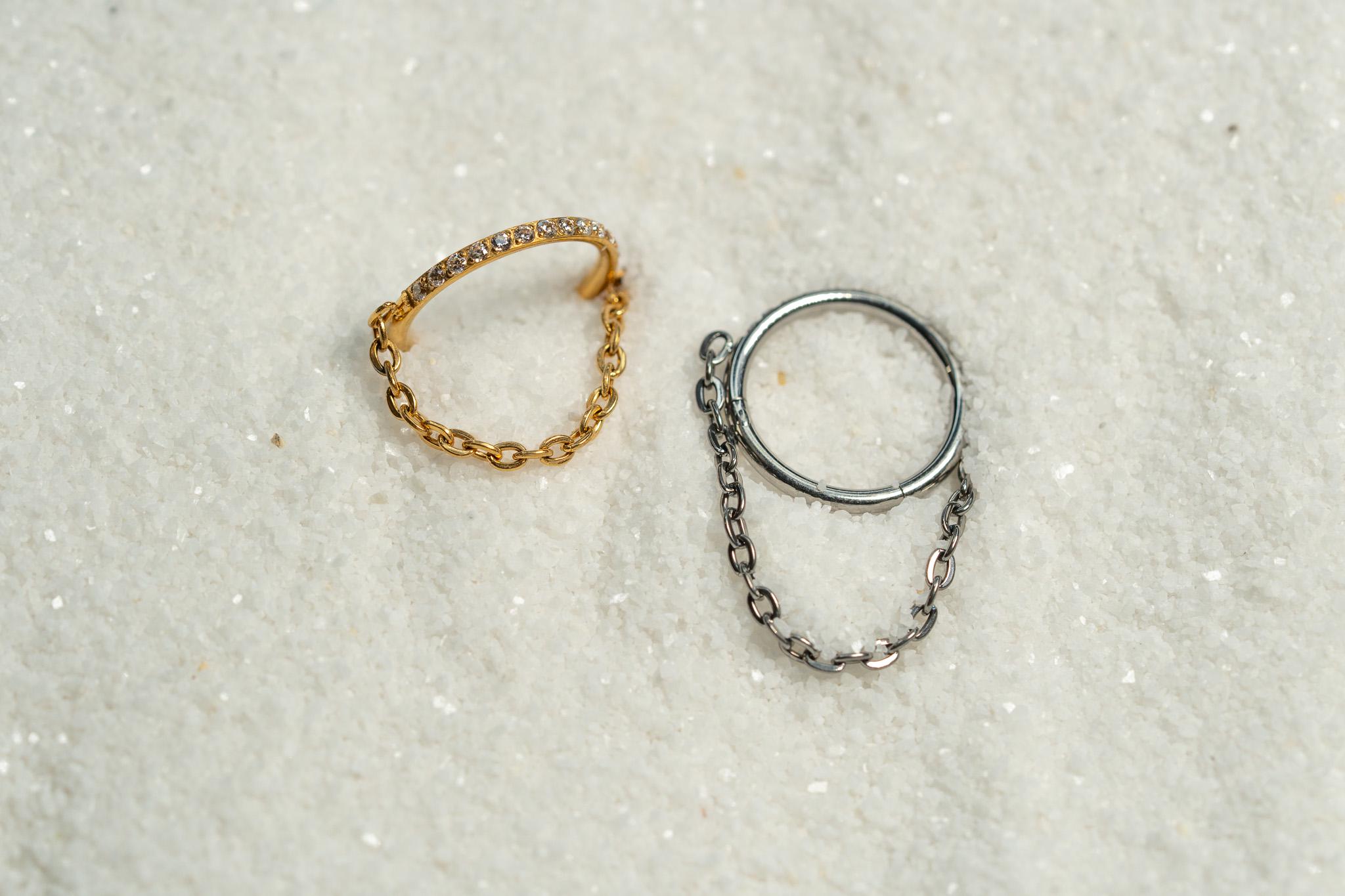 Piercing Septum Clicker Argento Tribale Clicker - Foto 2