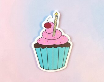 Mini Cupcake Sticker