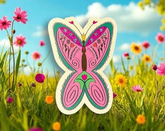Butterfly Sticker