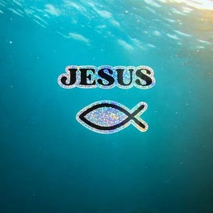 Paquete de pegatinas de Jesús