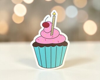Cupcake Sticker