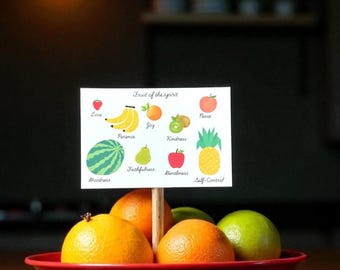 Sticker “Fruit of the Spirit”