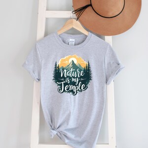 Nature Graphic Tee | Motivational Outdoor Adventure T-Shirt for Hikers & Nature Lovers | Unisex, Eco-Friendly, Perfect Gift