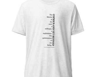 The White Collection -- "Copious and Yet Refined..."