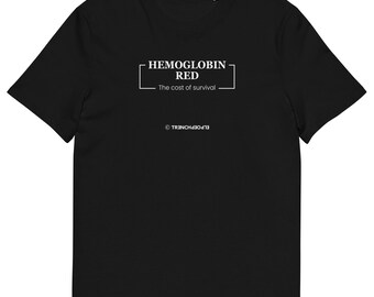 The Black Collection -- Hemoglobin Red -- Unisex organic cotton t-shirt