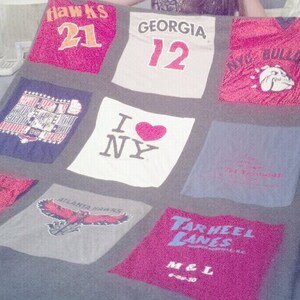 Fleece T-Shirt Blanket, made to order