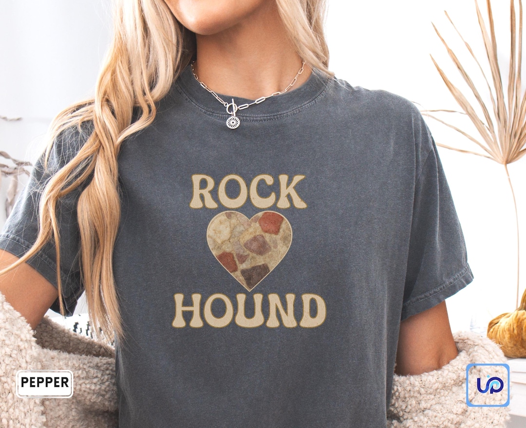Rockhound Outdoors Lover Gift, Nature Inspired Puddingstone Shirt ...