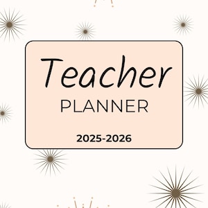 Teacher Planner 25-26