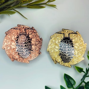 Gilded Order : Armadillidium Vulgare - Enamel Pin