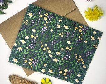 Go Touch Grass - Tarjeta de felicitación en blanco - papelería, vacaciones, invitación, felicitaciones, feliz cumpleaños, regalo, invitación, noche de juegos