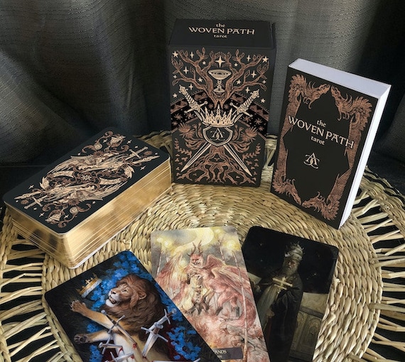 The Woven Path Tarot - a Medieval Inspired Collaborative Tarot