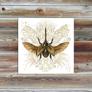 Gilded Order : Hercules Beetle - Print