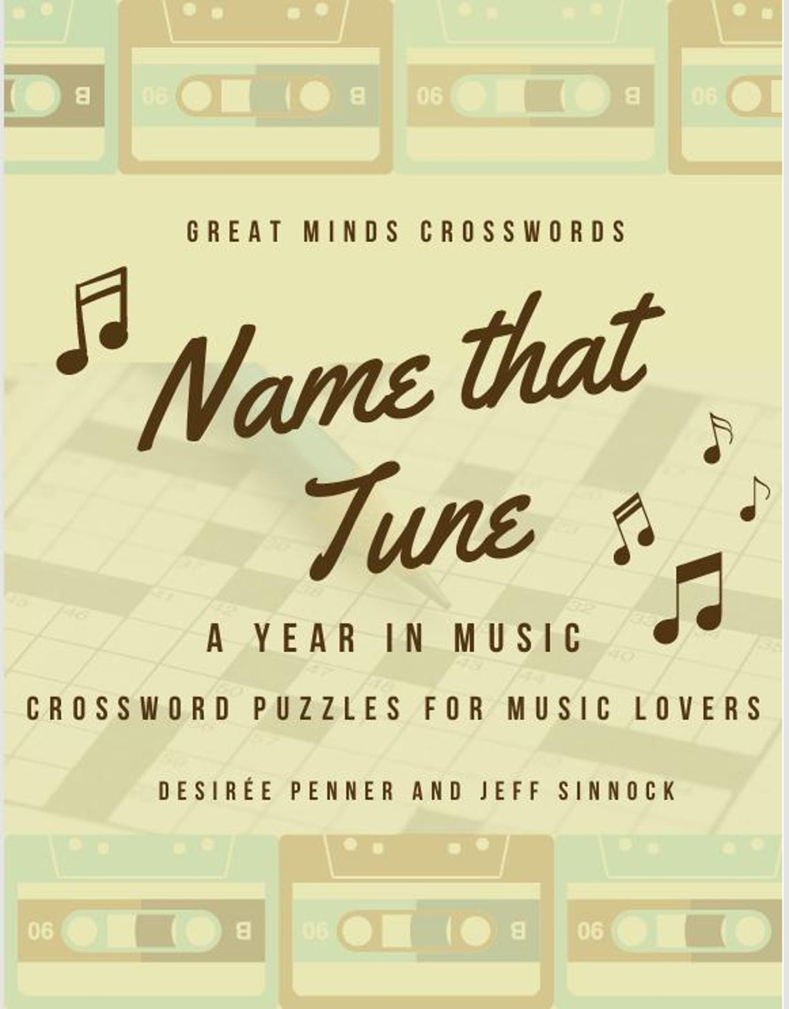 Name That Tune A Year in Music Crossword Puzzles for Music Lovers Etsy