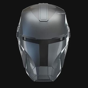 Beskar Man (Iron Man Mandalorian) Helmet STL 3D Printer STL File