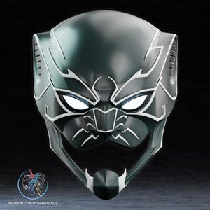 Ultimate Black Panther Helmet 3D Printer File STL