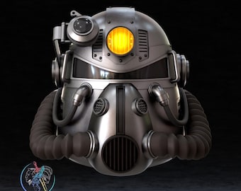 Fallout 76 T51 パワーアーマー ヘルメット（オリジナルバッグと