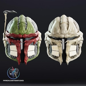 Skull Boba Mando Helmet 3D Printer File STL