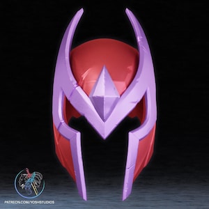 Magneto Classic Rivals Helmet 3D Printer STL File