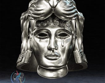 Tigris of Gaul Mask 3D Printer STL File