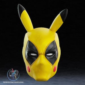 Pikapool Helmet 3D Printer STL File