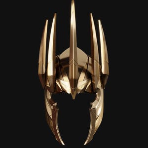King Thanos Helmet 3D Print File STL