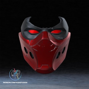 Red Hood Outlaw Mask 3D Print File STL