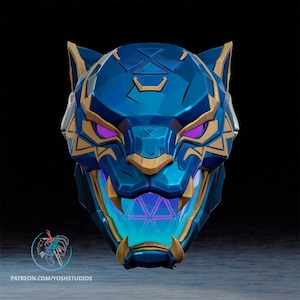 ブラックパンサー ライバルズ ヘルメット 3D プリンター STL