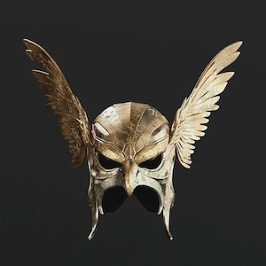 Hawkman Helmet (Black Adam) 3d Printer STL File