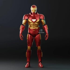 Modular Iron Man Armor 3d Print File STL