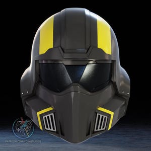 Helldivers2 B01 Helmet 3d Printer File