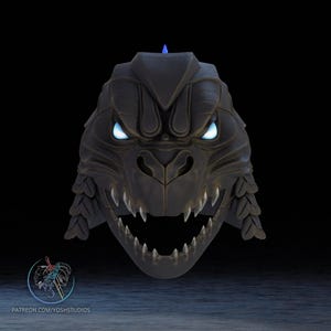 Godzilla Helmet 3D Printer STL File