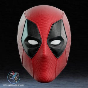 Deadpool 3 Mask 3D Printer STL File