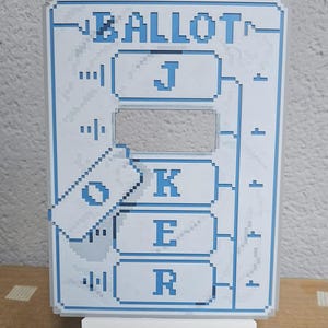 Cuadro Hanging Chad Joker Balatro / Tarjetas físicas Balatro / Regalo de juego - Chad colgante