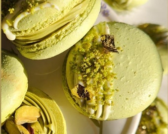 MACARON FOR 12,Handmade Macaron Art, Premium Quality Macaron Accessories, Custom Macaron Gifts, Macaron Décor, Christmas Gift