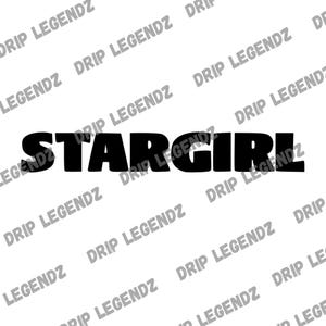 Stargirl-svg | Het weekend | XO-SVG | Stargirl-bestand knippen | Digitaal bestand |