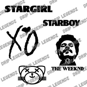 Lot SVG XO | Ensemble SVG week-end | Fichiers Svg XO Bundle |
