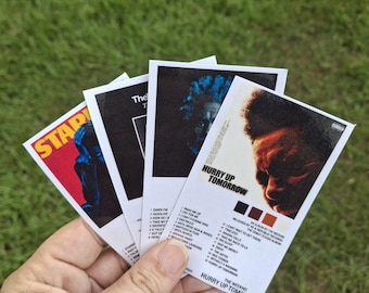 The Weeknd Inspired Album Cover Magnets | XO Gifts | Hurry Up Tomorrow | Album Art Poster Style Magnet | 2×4 Inches |